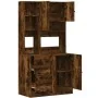 Kitchen furniture engineered smoked oak 95x50x180 cm by , Kitchen cabinets - Ref: Foro24-3276536, Price: 246,62 €, Discount: %