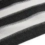 Anthracite grey HDPE privacy net white 1.2x25 m 150 g/m² by , Umbrellas - Ref: Foro24-4003675, Price: 67,92 €, Discount: %