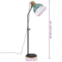 Abgenutzte blaue Stehleuchte 25 W E27 30x30x100-150 cm von , Lampen - Ref: Foro24-371961, Preis: 120,07 €, Rabatt: %