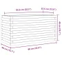 Douglasie Pflanzgefäß aus Massivholz 90x40x46 cm von , Töpfe und Pflanzgefäße - Ref: Foro24-3282447, Preis: 133,58 €, Rabatt: %