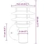 Außenwandleuchten 2 Stück Edelstahl silber von , Außenbeleuchtung - Ref: Foro24-4006229, Preis: 51,18 €, Rabatt: %
