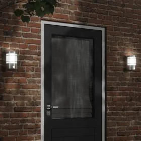 Außenwandleuchten mit Sensor 2 Stück Edelstahl von , Außenbeleuchtung - Ref: Foro24-4006297, Preis: 57,96 €, Rabatt: %