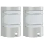 Außenwandleuchten mit Sensor 2 Stück Edelstahl von , Außenbeleuchtung - Ref: Foro24-4006297, Preis: 57,96 €, Rabatt: %