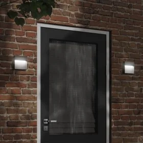 Lámpara de pared LED de exterior aluminio fundido negro de , Iluminación de exterior - Ref: Foro24-4006338, Precio: 22,29 €, ...