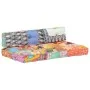 Mehrfarbiges Paletten-Sofakissen aus Patchwork-Stoff von , Kissen für Stühle und Sofas - Ref: Foro24-287717, Preis: 144,26 €,...
