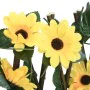 Expandable trellis artificial ivy yellow 5 pcs 180x60 cm by , fence panels - Ref: Foro24-366599, Price: 86,55 €, Discount: %