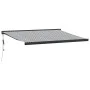 Toldo retráctil aluminio y tela gris antracita y blanco 4,5x3 m de , Toldos - Ref: Foro24-3216141, Precio: 705,36 €, Descuent...
