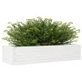 Pflanzgefäß aus massivem Kiefernholz weiß 110x40x23 cm von , Töpfe und Pflanzgefäße - Ref: Foro24-847229, Preis: 89,85 €, Rab...