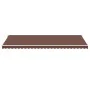 Toldo retráctil manual marrón 600x300 cm de , Toldos - Ref: Foro24-3215627, Precio: 533,65 €, Descuento: %