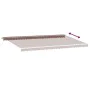 Toldo retráctil manual marrón 600x300 cm de , Toldos - Ref: Foro24-3215627, Precio: 533,65 €, Descuento: %