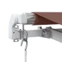 Toldo retráctil manual marrón 600x300 cm de , Toldos - Ref: Foro24-3215627, Precio: 533,65 €, Descuento: %