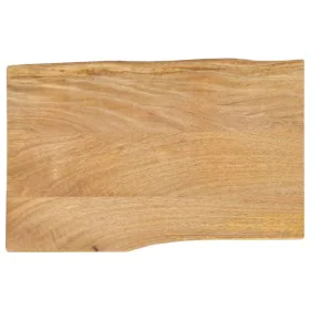 Table top natural edge solid wood mango 70x40x2.5 cm by , Table tops - Ref: Foro24-370705, Price: 43,09 €, Discount: %