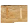 Table top natural edge solid wood mango 70x40x2.5 cm by , Table tops - Ref: Foro24-370705, Price: 43,09 €, Discount: %