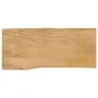 Table top natural edge solid wood handle 100x40x2.5 cm by , Table tops - Ref: Foro24-370707, Price: 52,50 €, Discount: %