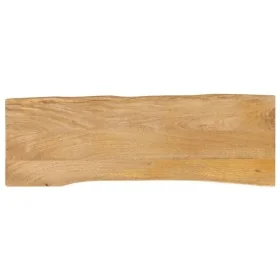 Tischplatte Kante Natur, Griff aus Massivholz 140x40x2,5 cm von , Tischplatten - Ref: Foro24-370711, Preis: 68,09 €, Rabatt: %