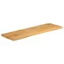 Tablero de mesa borde natural madera maciza mango 140x40x2,5 cm de , Tableros para mesas - Ref: Foro24-370711, Precio: 68,22 ...