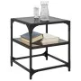 Couchtisch mit schwarzer Stahlglasoberfläche 40x40x45 cm von , Couchtisch - Ref: Foro24-846004, Preis: 34,94 €, Rabatt: %