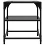Coffee table with black steel glass surface 40x40x45 cm by , Coffee table - Ref: Foro24-846004, Price: 34,94 €, Discount: %