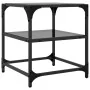 Couchtisch mit schwarzer Stahlglasoberfläche 40x40x45 cm von , Couchtisch - Ref: Foro24-846004, Preis: 34,94 €, Rabatt: %