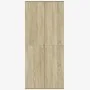 High sideboard engineered wood Sonoma oak 80x35x180 cm by , Lockers and storage cabinets - Ref: Foro24-3276653, Price: 196,77...