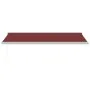 Manual retractable awning burgundy 500x300 cm by , Awnings - Ref: Foro24-3215317, Price: 630,75 €, Discount: %