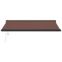Braune automatisch einziehbare Markise 450x300 cm von , Markisen - Ref: Foro24-3215736, Preis: 723,51 €, Rabatt: %
