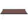Toldo retráctil automático marrón 450x300 cm de , Toldos - Ref: Foro24-3215736, Precio: 723,51 €, Descuento: %
