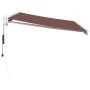 Toldo retráctil automático marrón 350x250 cm de , Toldos - Ref: Foro24-3215729, Precio: 876,27 €, Descuento: %