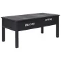 Black wooden coffee table 100x50x45 cm by , Coffee table - Ref: Foro24-284141, Price: 154,43 €, Discount: %