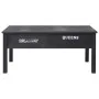 Black wooden coffee table 100x50x45 cm by , Coffee table - Ref: Foro24-284141, Price: 154,43 €, Discount: %