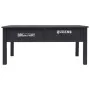 Black wooden coffee table 100x50x45 cm by , Coffee table - Ref: Foro24-284141, Price: 154,43 €, Discount: %