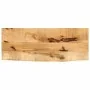 Tablero de mesa borde natural madera maciza mango 70x40x2,5 cm by , Table tops - Ref: Foro24-370345, Price: 47,40 €, Discount: %