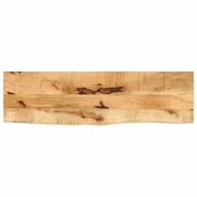 Table top natural edge solid wood handle 110x30x3.8 cm by , Table tops - Ref: Foro24-370385, Price: 57,26 €, Discount: %