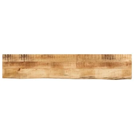 Tablero de mesa borde natural madera maciza mango 120x40x3,8 cm de , Tableros para mesas - Ref: Foro24-370398, Precio: 87,17 ...