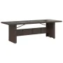 Set de mesa y sillas jardín 9 piezas y cojines ratán PE marrón de , Conjuntos de jardín - Ref: Foro24-3277243, Precio: 1,00 €...