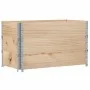 Collares de palets 3 unidades madera maciza de pino 100x50 cm by , Loading platforms and pallets - Ref: Foro24-3295370, Price...