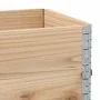 Collares de palets 3 unidades madera maciza de pino 100x50 cm by , Loading platforms and pallets - Ref: Foro24-3295370, Price...