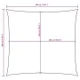 Square sail awning Oxford fabric yellow 3x3 m by , Umbrellas - Ref: Foro24-135577, Price: 36,86 €, Discount: %