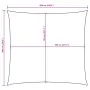 Square sail awning Oxford fabric yellow 6x6 m by , Umbrellas - Ref: Foro24-135582, Price: 114,12 €, Discount: %
