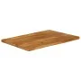 Table top natural edge solid wood handle 120x60x3.8 cm by , Table tops - Ref: Foro24-370600, Price: 144,39 €, Discount: %