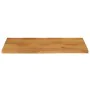 Tischplatte Kante Natur, Griff aus Massivholz 120x60x3,8 cm von , Tischplatten - Ref: Foro24-370600, Preis: 144,39 €, Rabatt: %