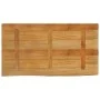Table top natural edge solid wood handle 120x60x3.8 cm by , Table tops - Ref: Foro24-370600, Price: 144,39 €, Discount: %