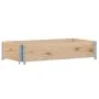 Solid pine wood planter 100x50 cm by , Pots and planters - Ref: Foro24-3295387, Price: 43,41 €, Discount: %