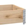 Pflanzgefäß aus massivem Kiefernholz 100x50 cm von , Töpfe und Pflanzgefäße - Ref: Foro24-3295387, Preis: 43,41 €, Rabatt: %