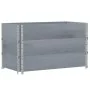 Pflanzgefäß aus massivem Kiefernholz grau 100x50 cm von , Töpfe und Pflanzgefäße - Ref: Foro24-3295429, Preis: 108,82 €, Raba...