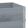 Pflanzgefäß aus massivem Kiefernholz grau 100x50 cm von , Töpfe und Pflanzgefäße - Ref: Foro24-3295429, Preis: 108,82 €, Raba...