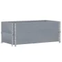Pflanzgefäß aus massivem Kiefernholz grau 100x50 cm von , Töpfe und Pflanzgefäße - Ref: Foro24-3295393, Preis: 71,09 €, Rabat...