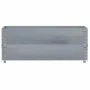 Solid pine wood planter gray 100x50 cm by , Pots and planters - Ref: Foro24-3295393, Price: 71,09 €, Discount: %