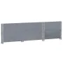 Pflanzgefäß aus massivem Kiefernholz grau 100x50 cm von , Töpfe und Pflanzgefäße - Ref: Foro24-3295393, Preis: 71,09 €, Rabat...