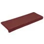 Stair step rugs 15 pcs matte red 65x21x4 cm by , Stair mats - Ref: Foro24-326199, Price: 63,42 €, Discount: %